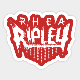 Rhea Ripley Ordinary Sticker
